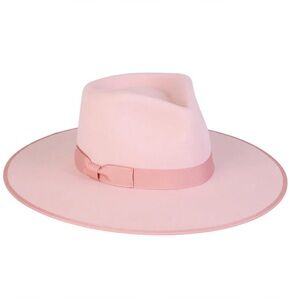 Lack of Color - stardust rancher - dusty pink fedora